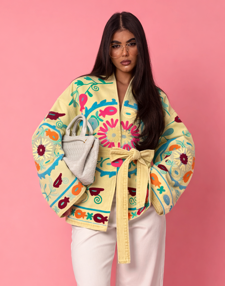 Embroidery jacket