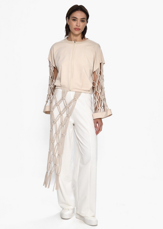 Set beige kinked