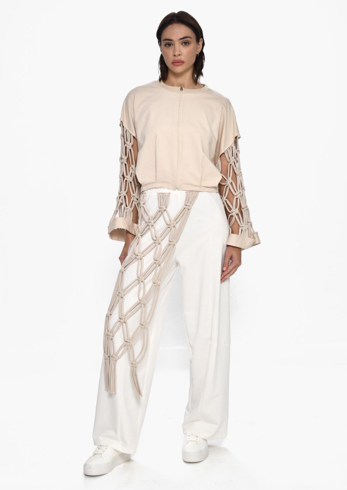 Set beige kinked