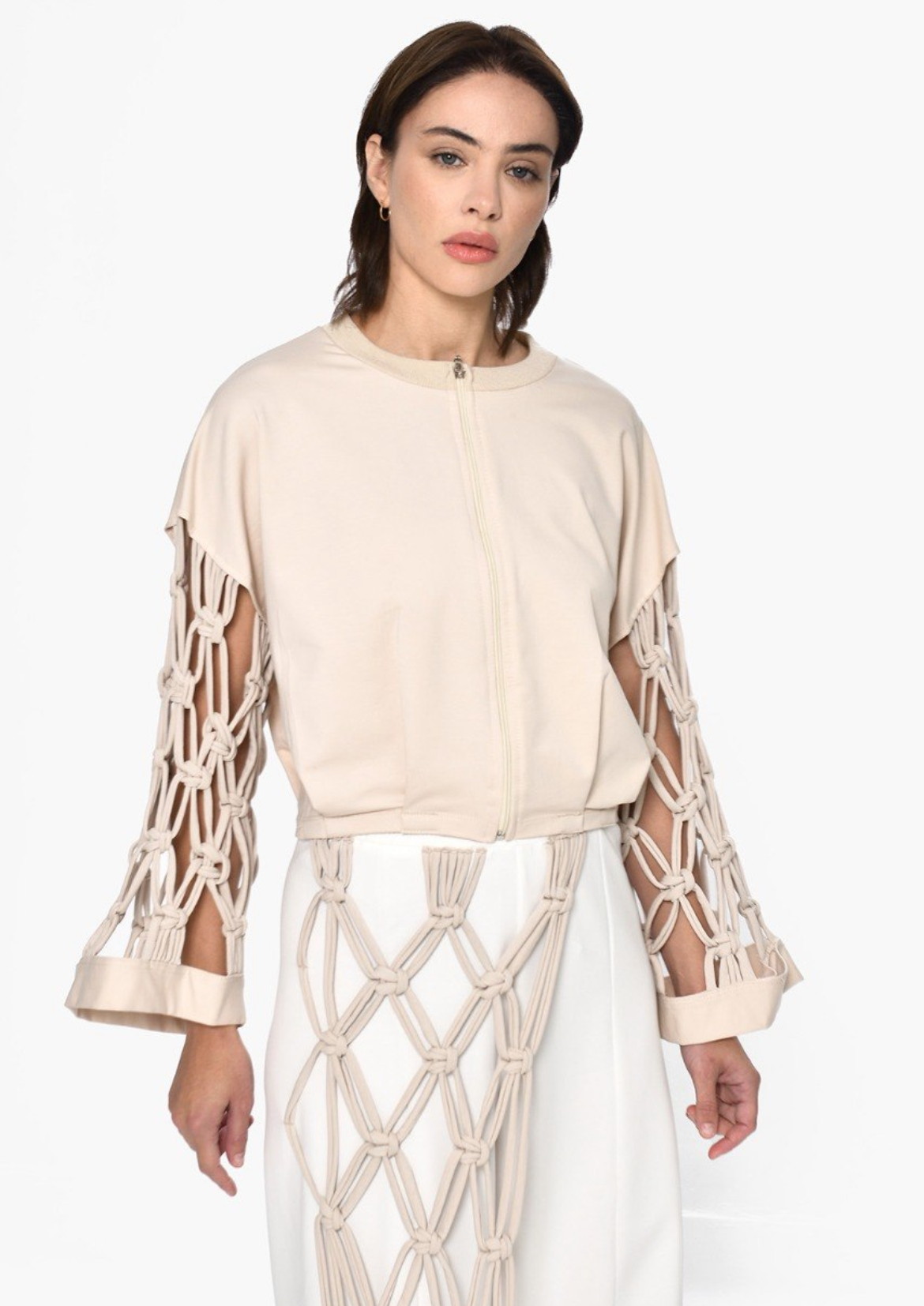 Set beige kinked