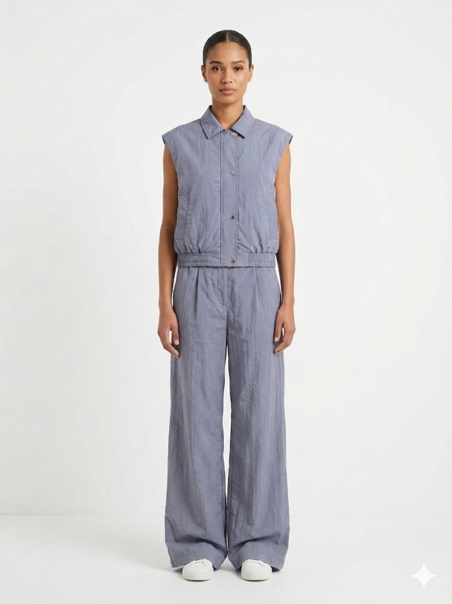 Set vest light blue