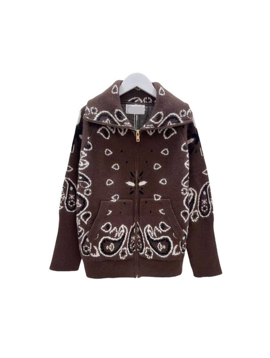 Bandana Zipper Brown