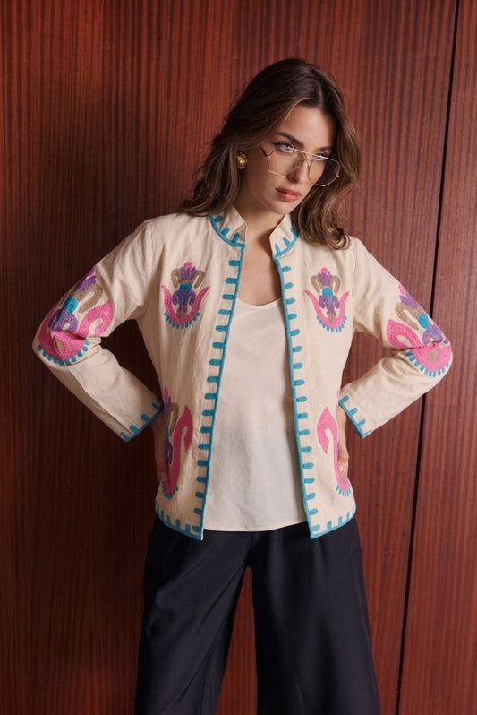 Jacket embroidery