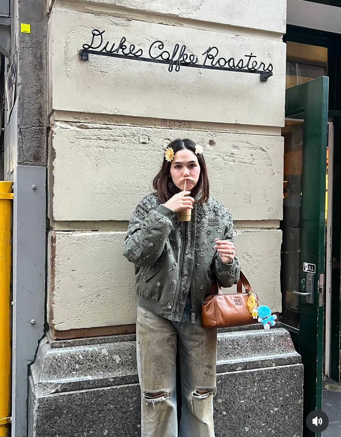 Jacket emroidery Olive