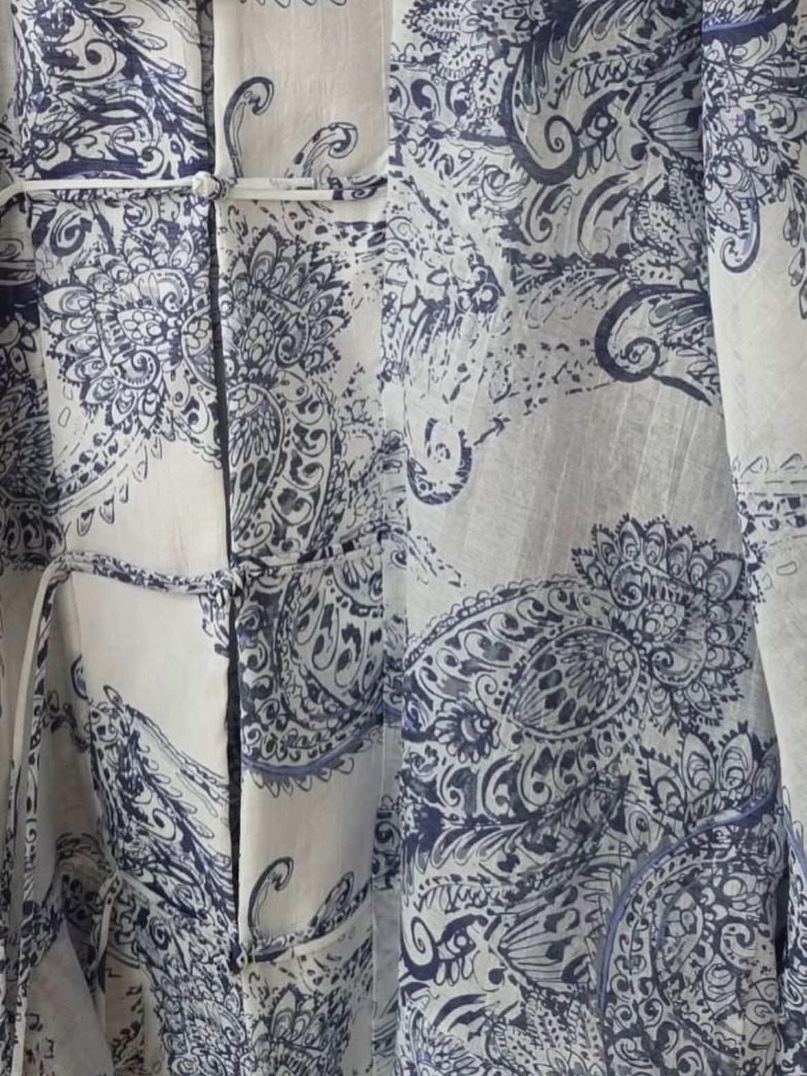 Shirt tang blue dior pattern