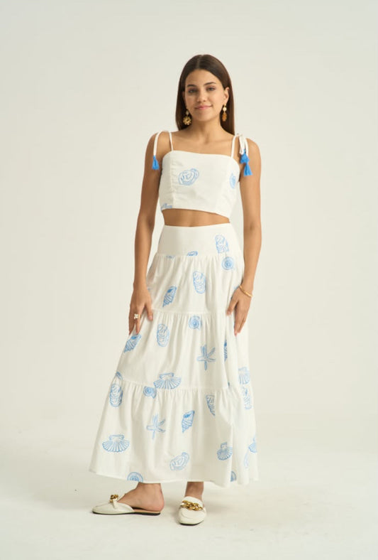 Set blue blanc