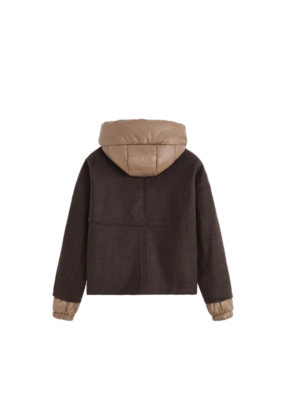 Jacket wool brown