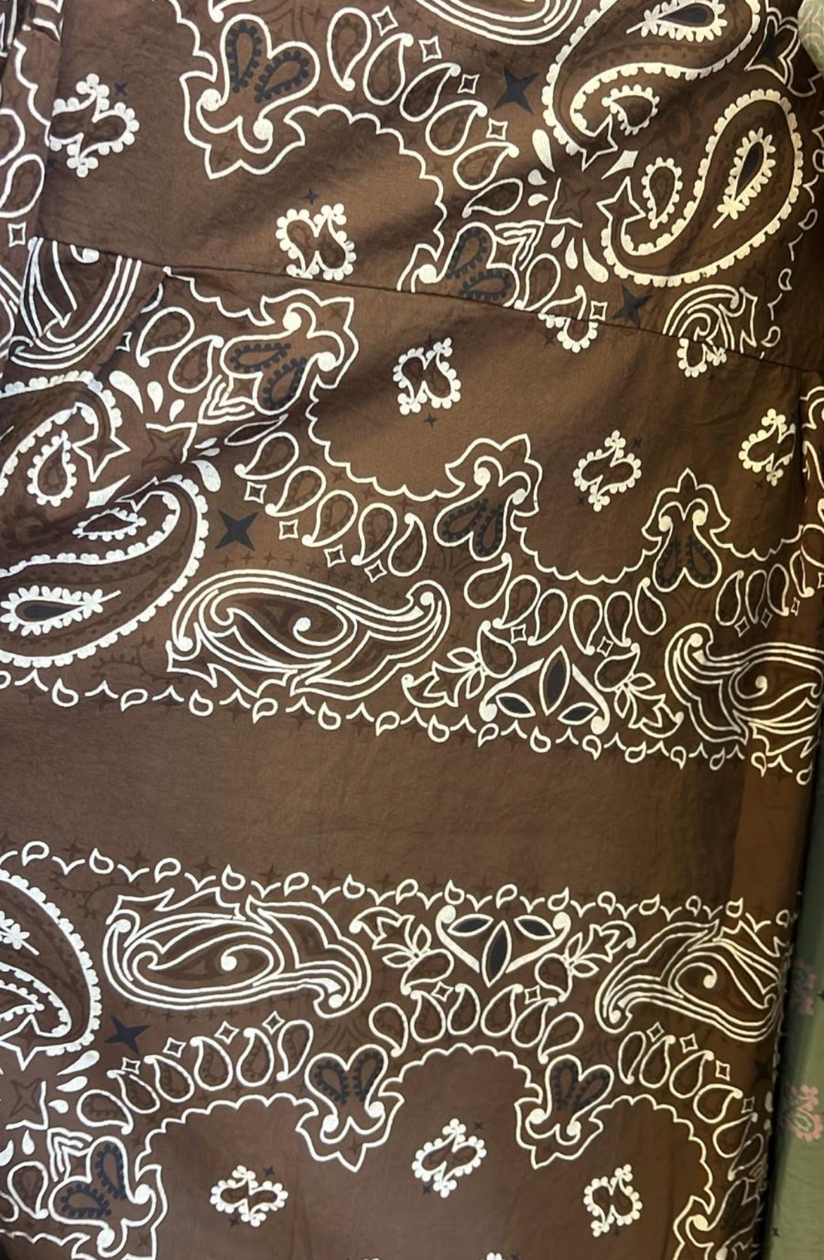 Set bandana + sarong brown