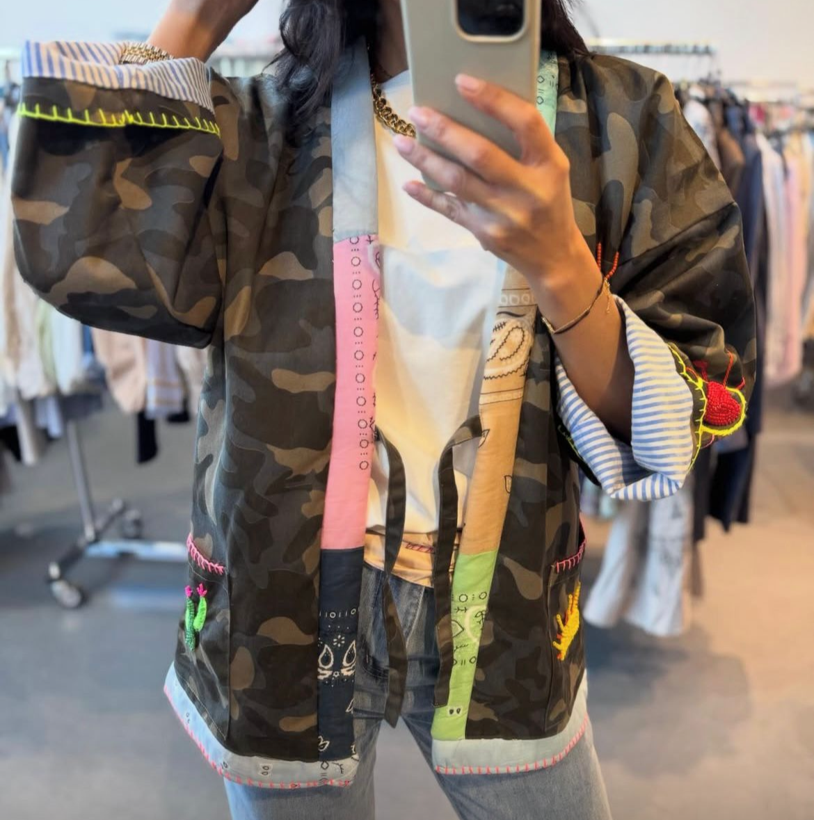 Jacket bandana army