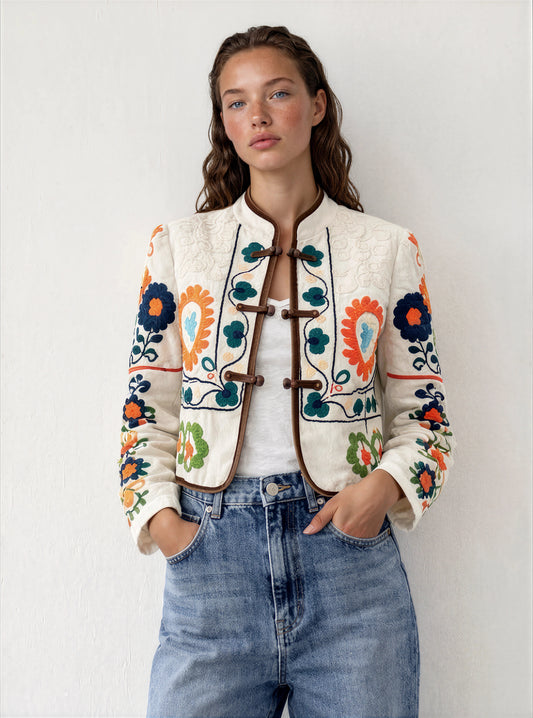 Jacket embroidery