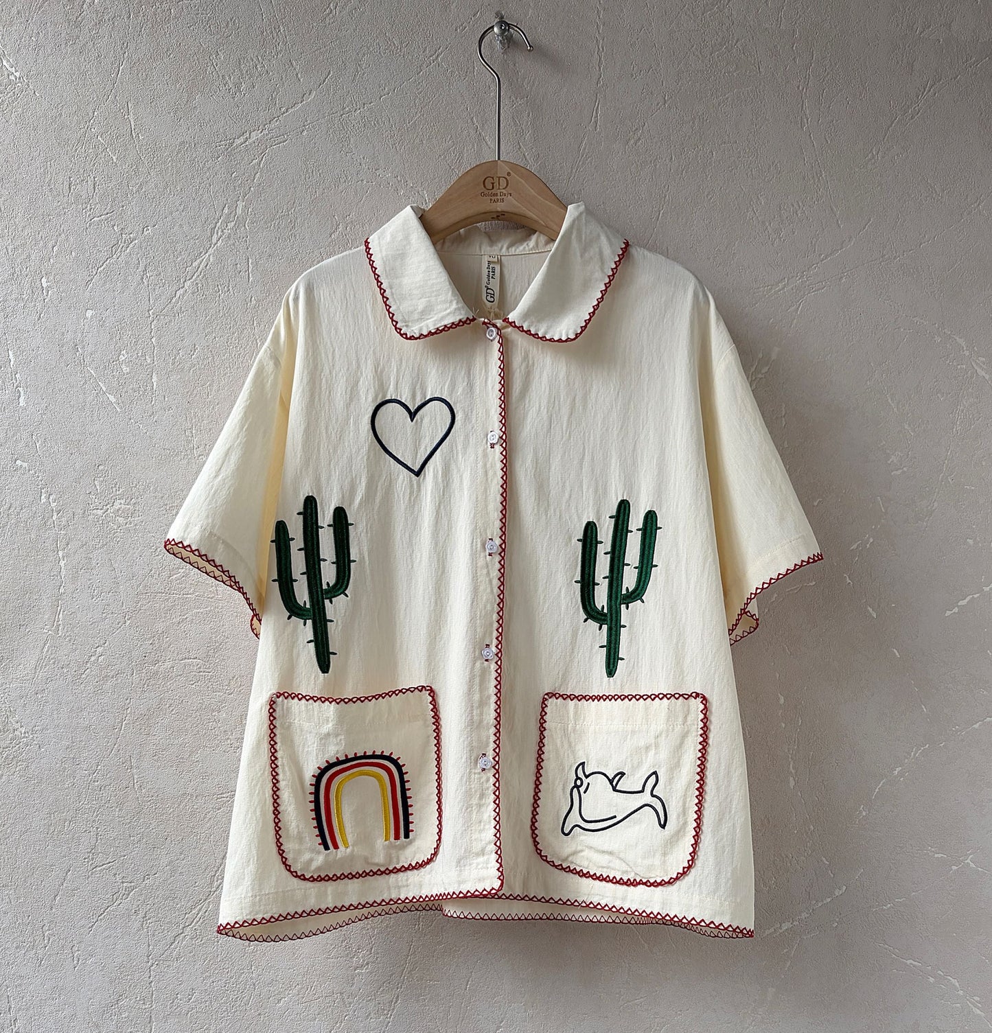 Shirt embroidery