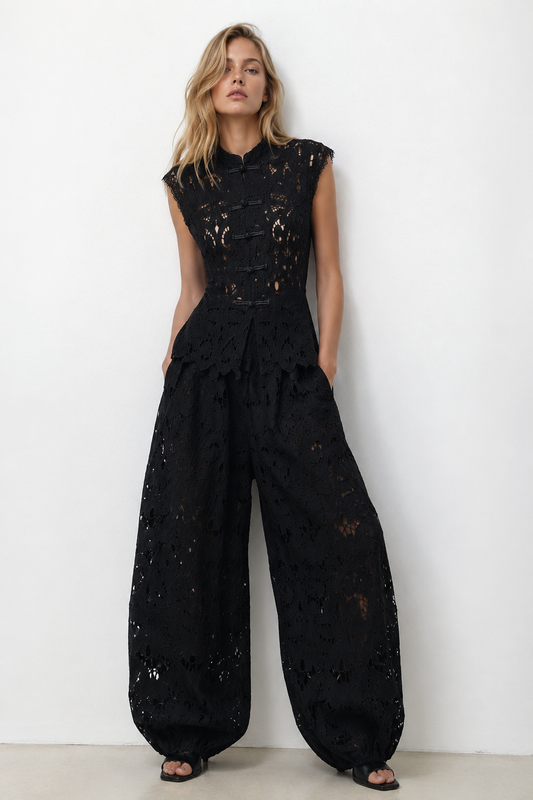 Set lace black