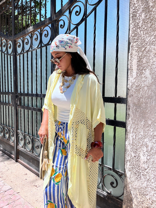 Yellow kimono