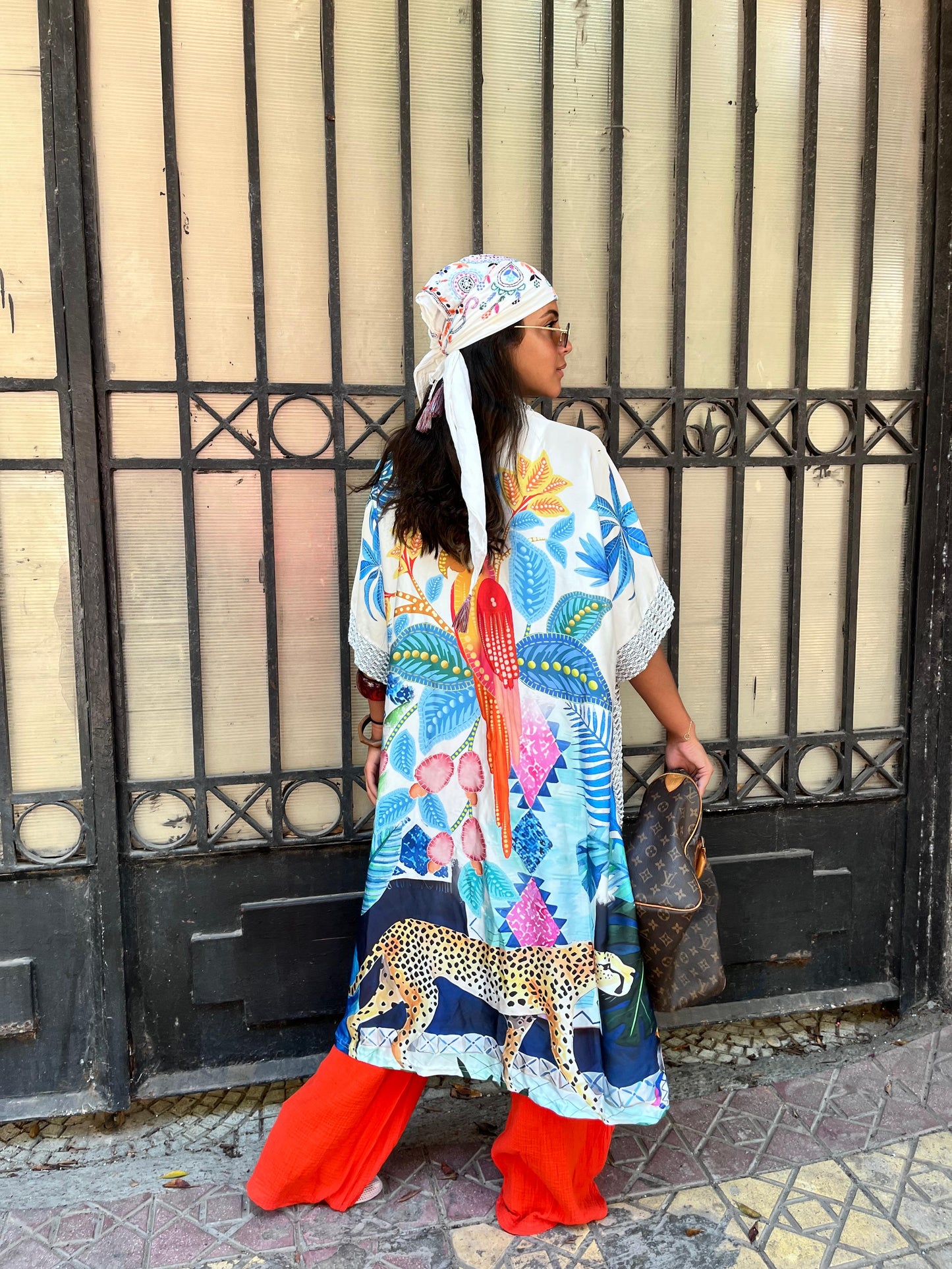 Vintage blue kimono