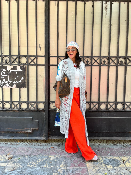 Vintage blue kimono