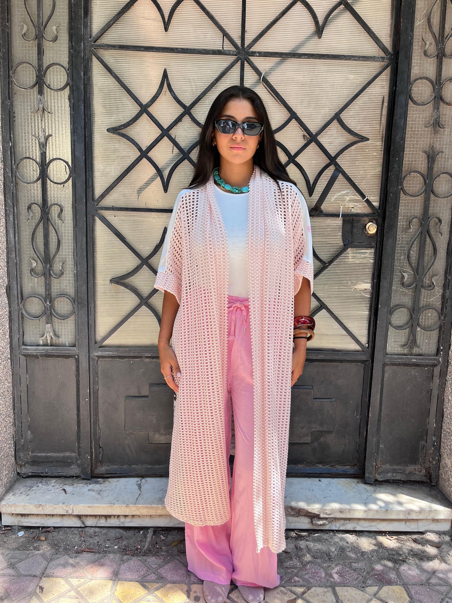 Vintage rose kimono
