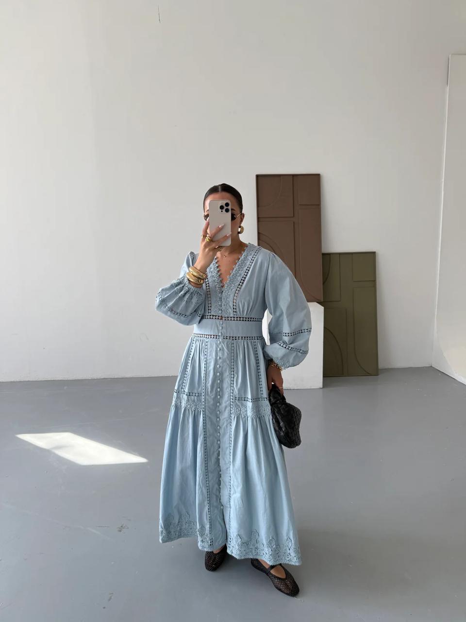 Light blue dress