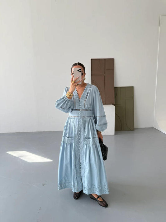 Light blue dress