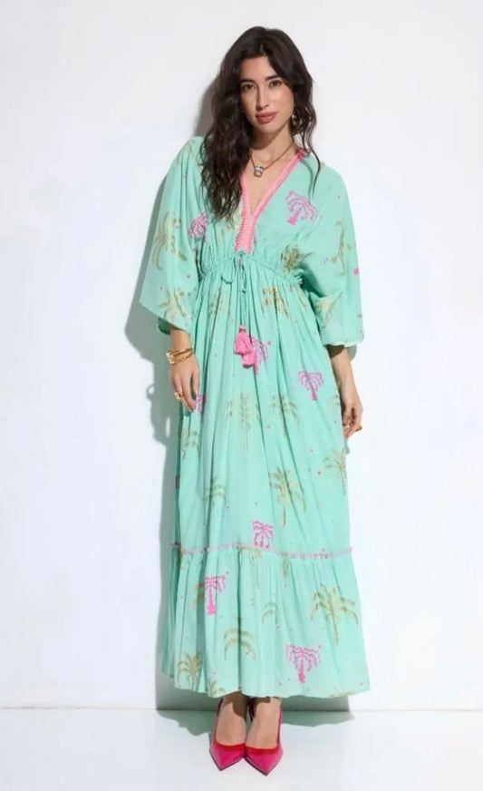 Dress sumel aqua