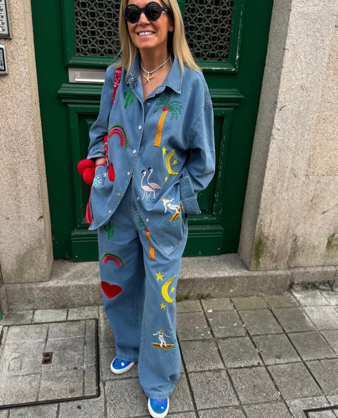 Set Denim Rainbow PQ