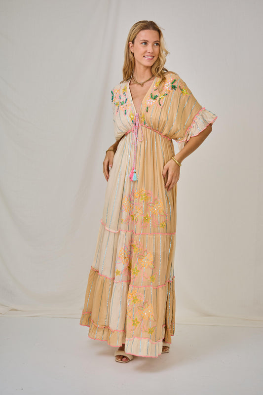 Dress embroidery