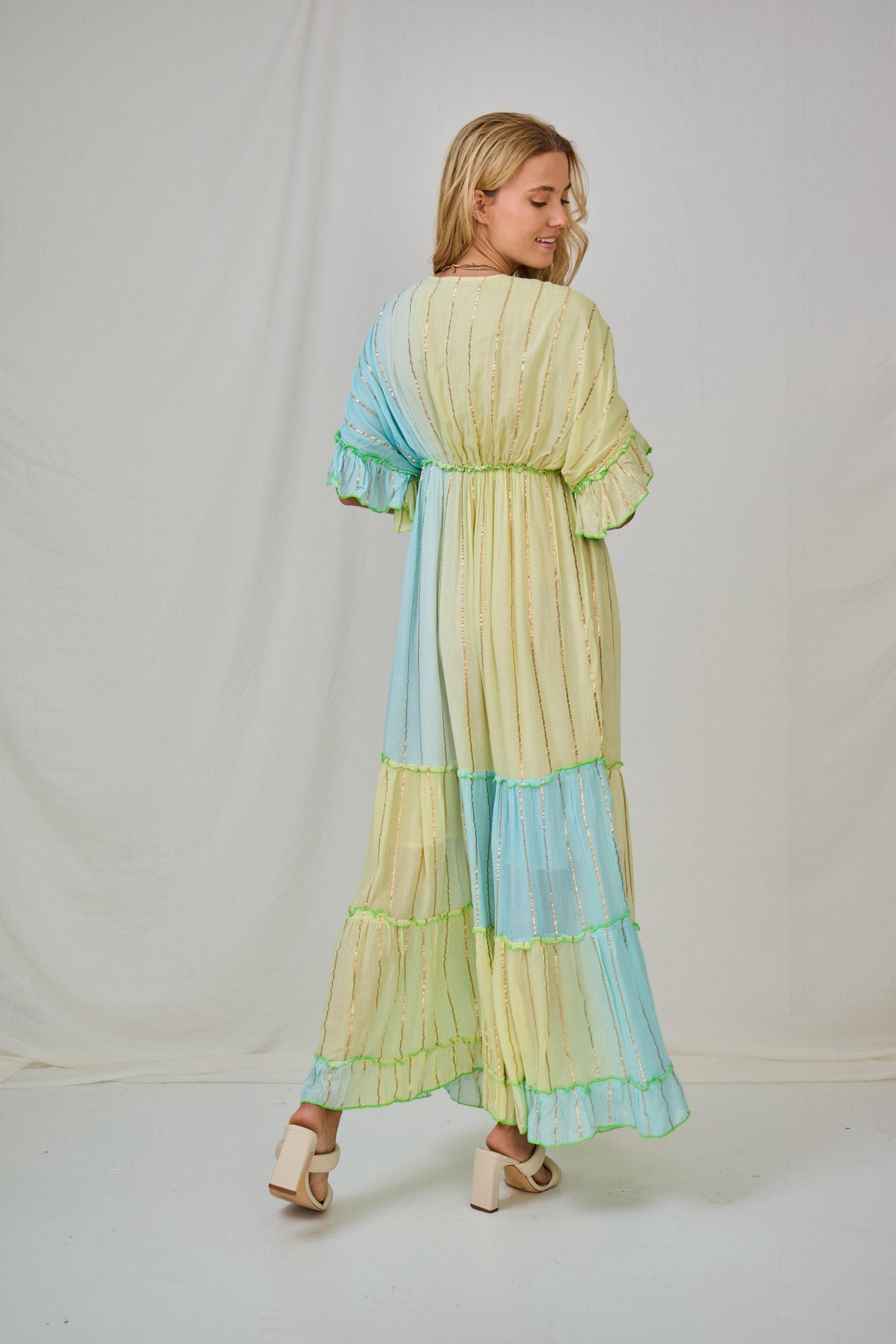 Colorful Embroidery Dress