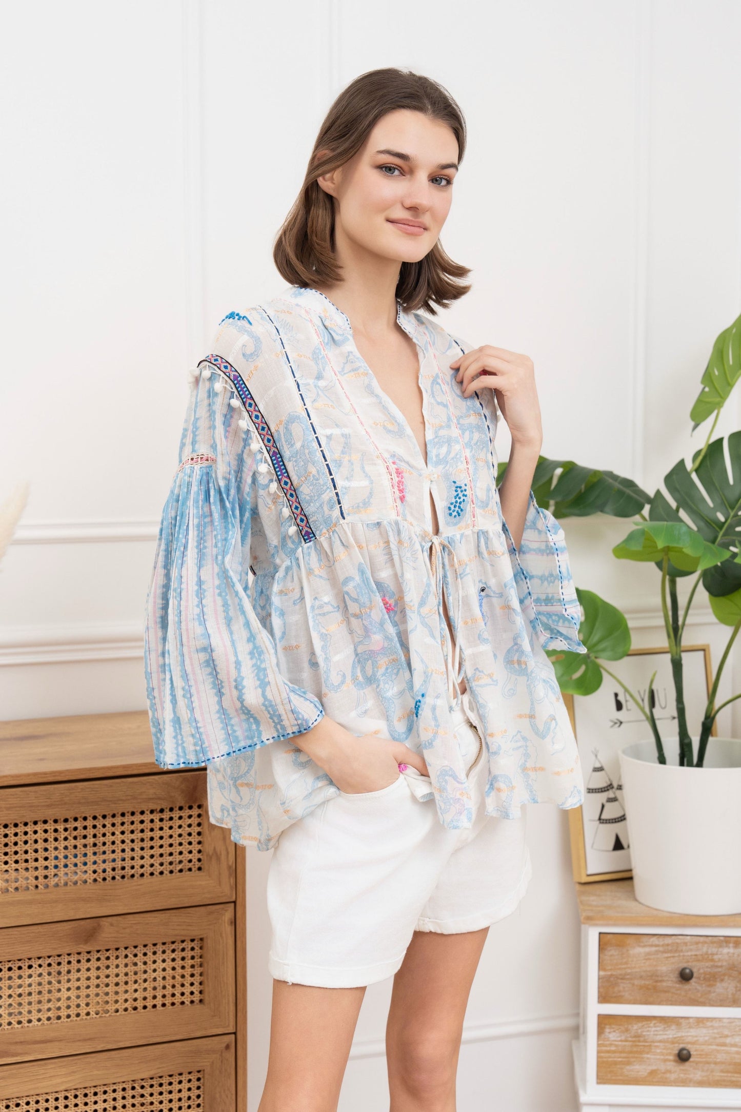 Blouse blue NG