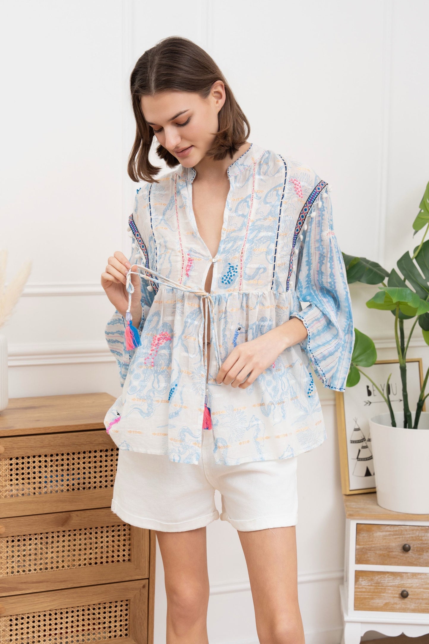 Blouse blue NG