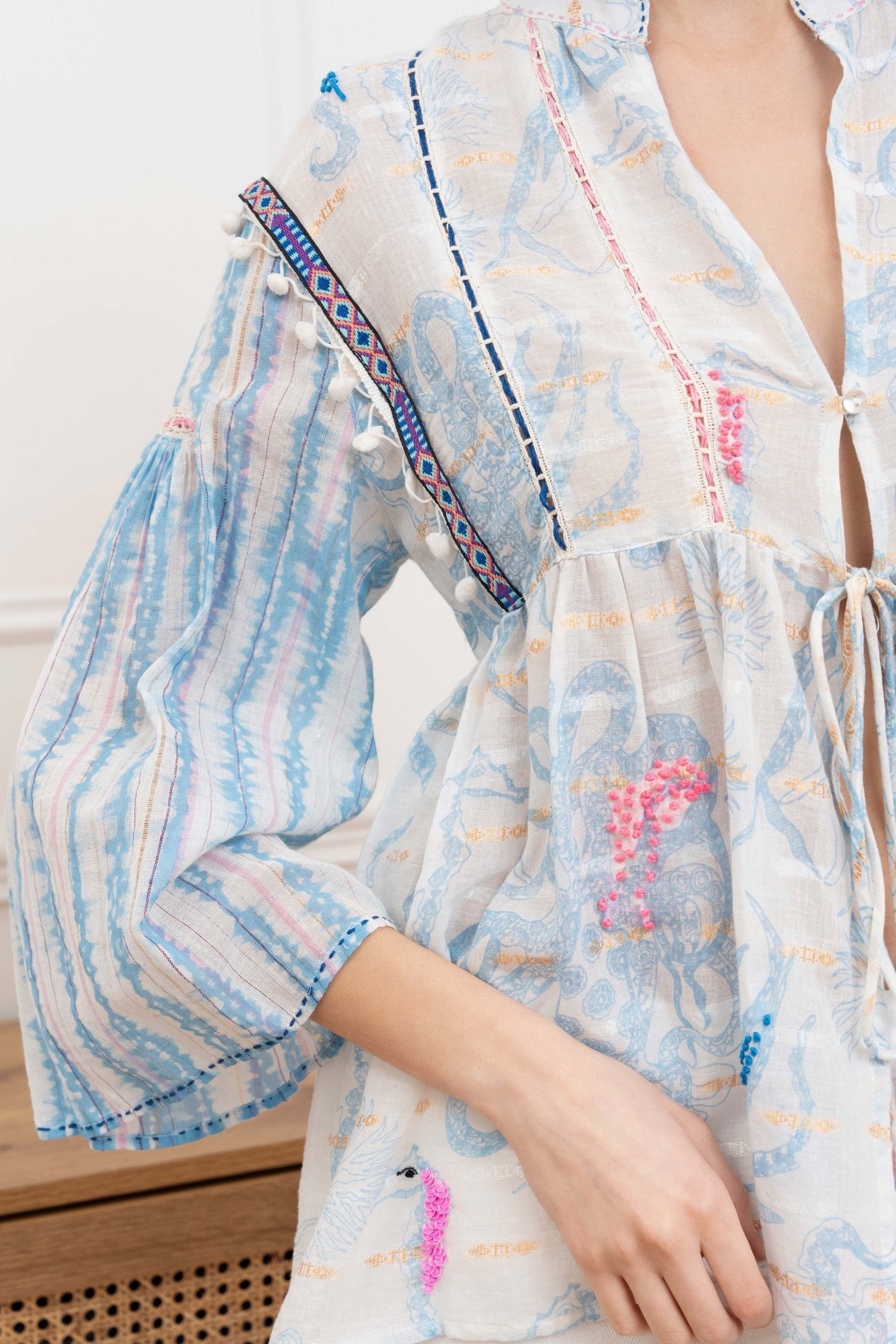Blouse blue NG
