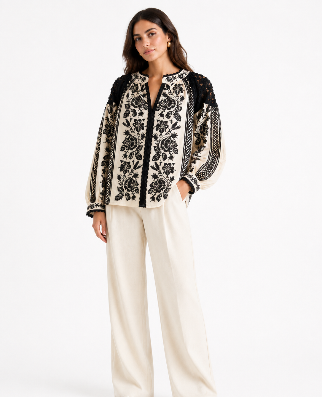 Shirt embroidery