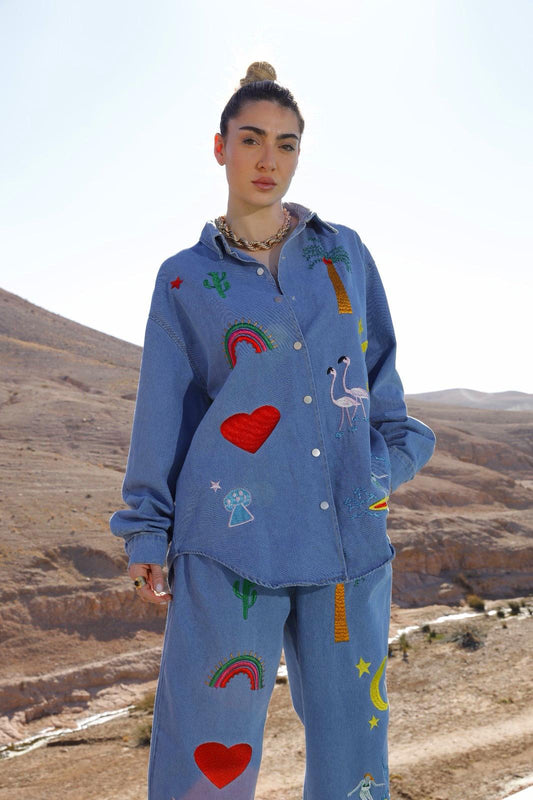 Set Denim Rainbow PQ