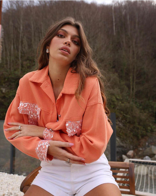 Orange Blue Jacket