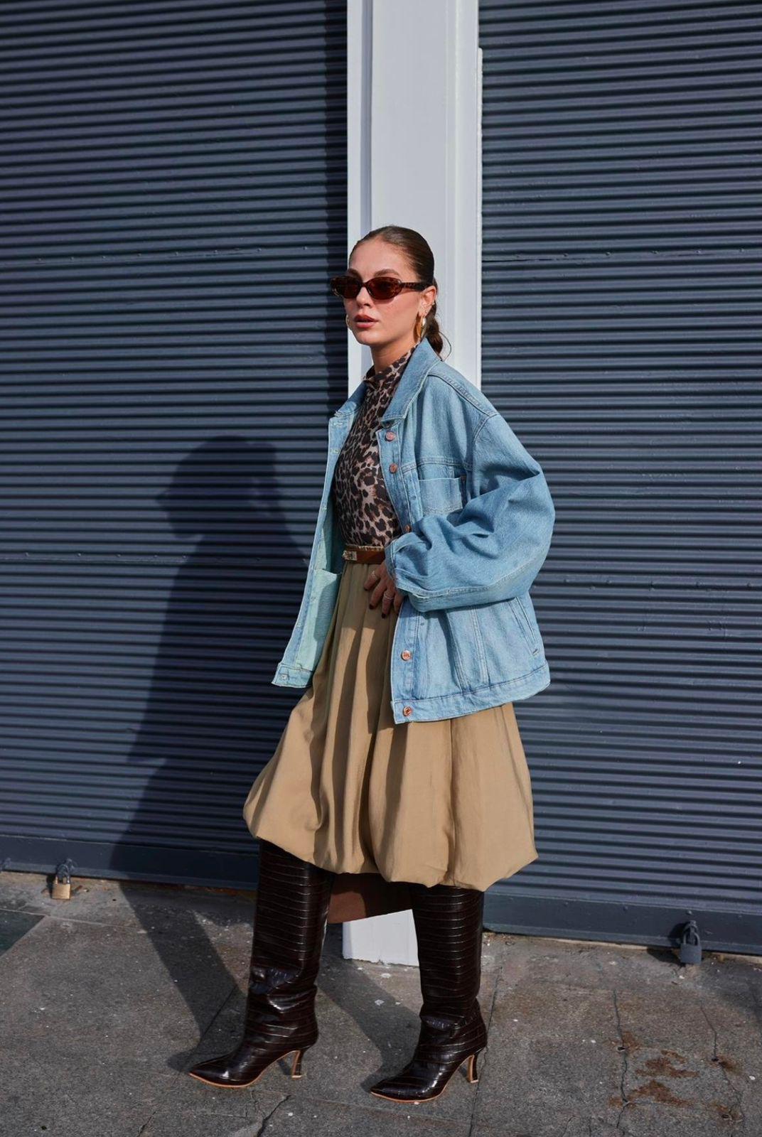 Plain Denim Jacket