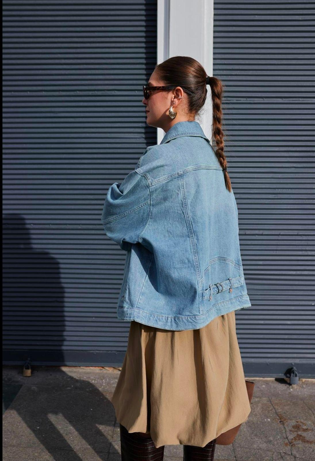 Plain Denim Jacket