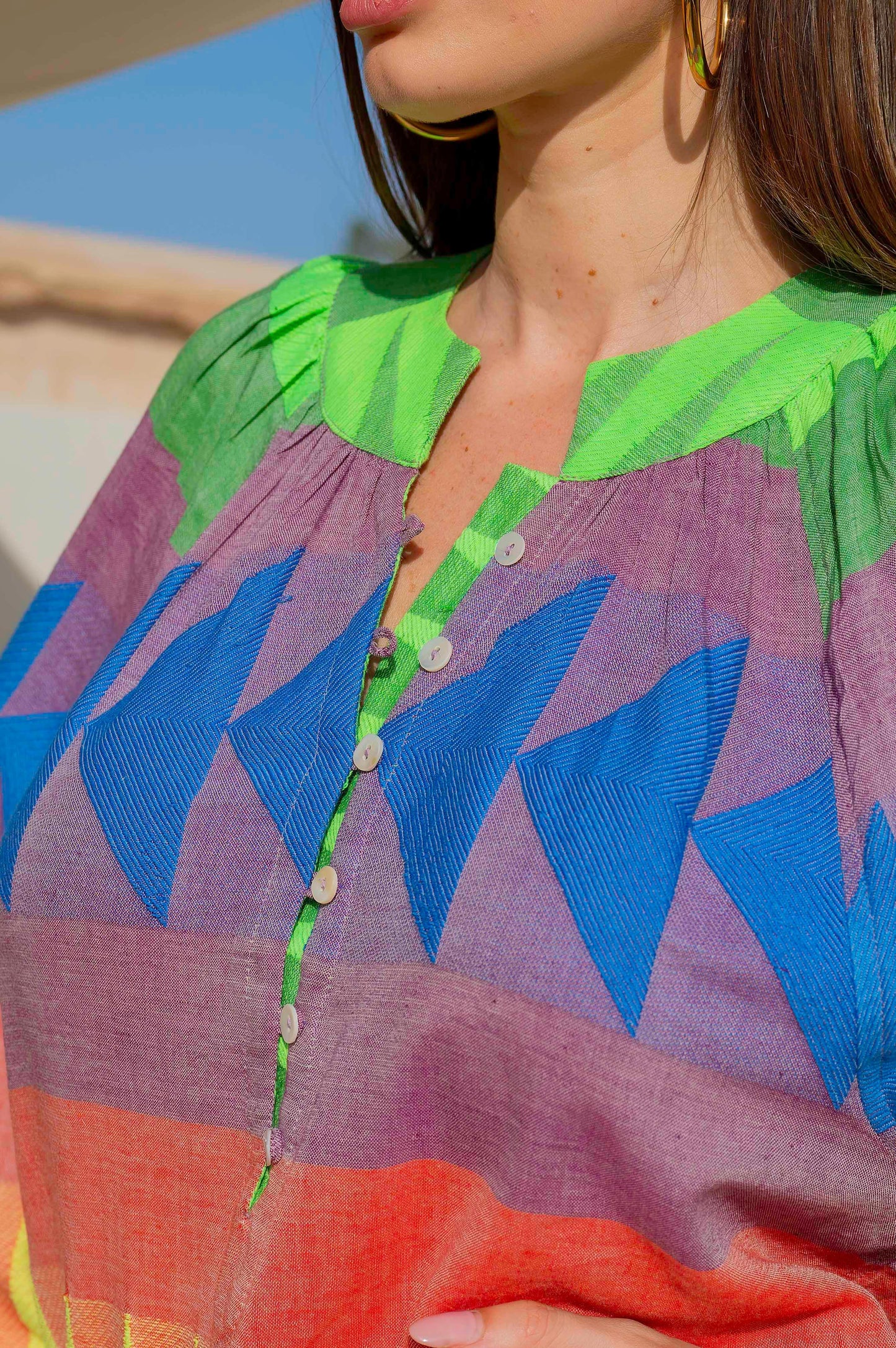 Colored Blouse