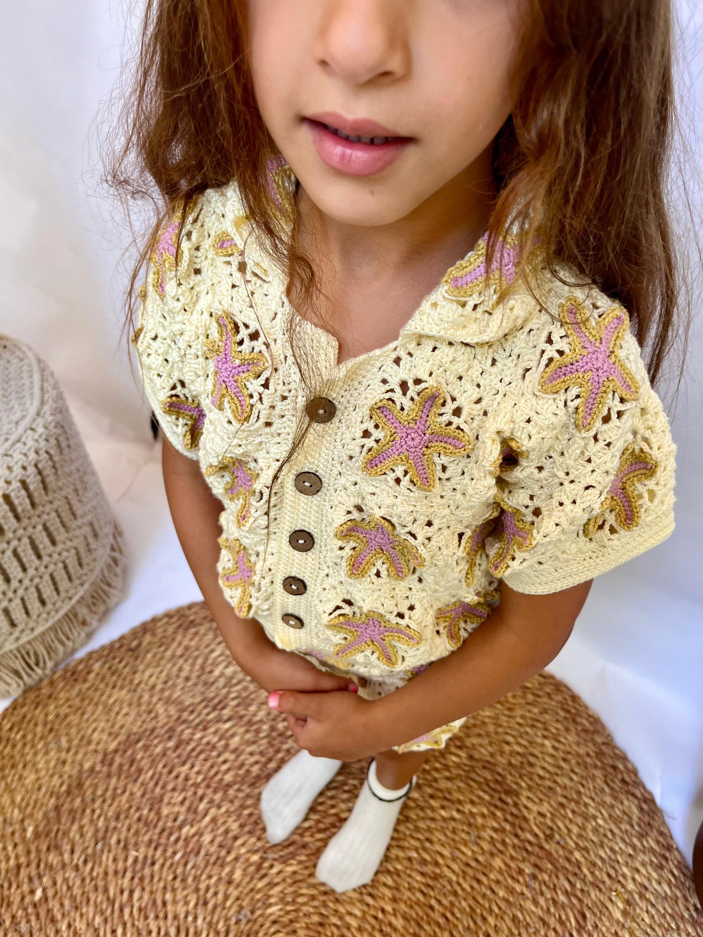 Handmade Starfish Girls Set (100% Pure Cotton)