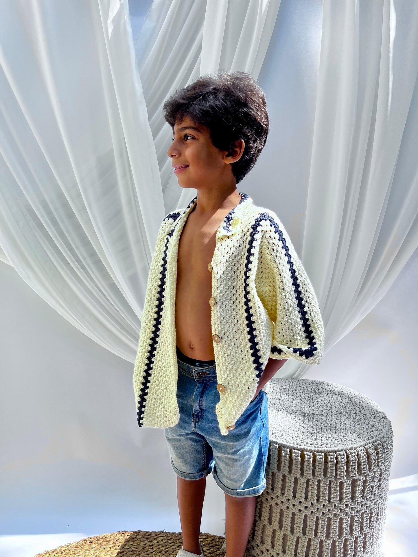 Off-white Strip Crochet