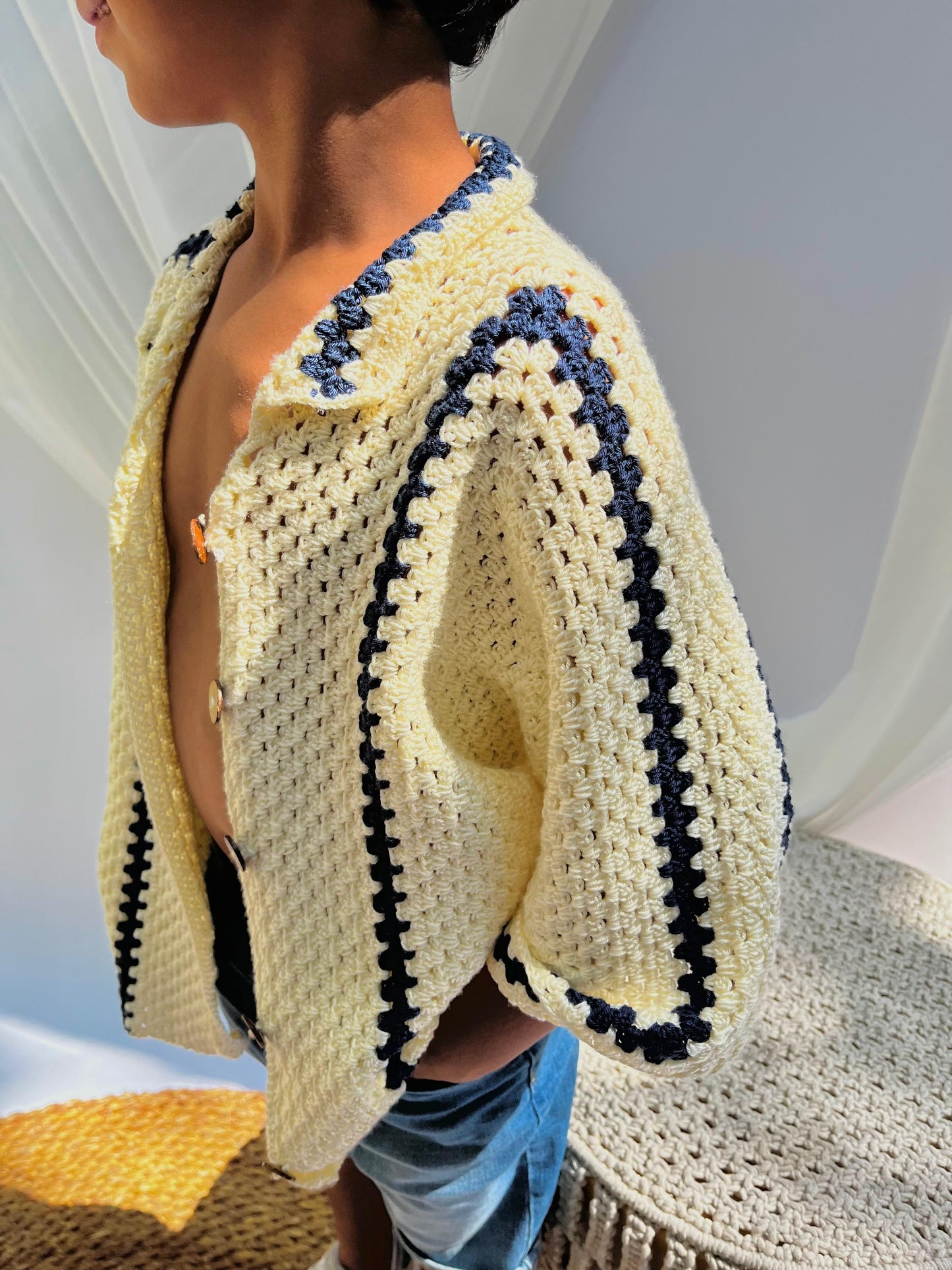 Off-white Strip Crochet