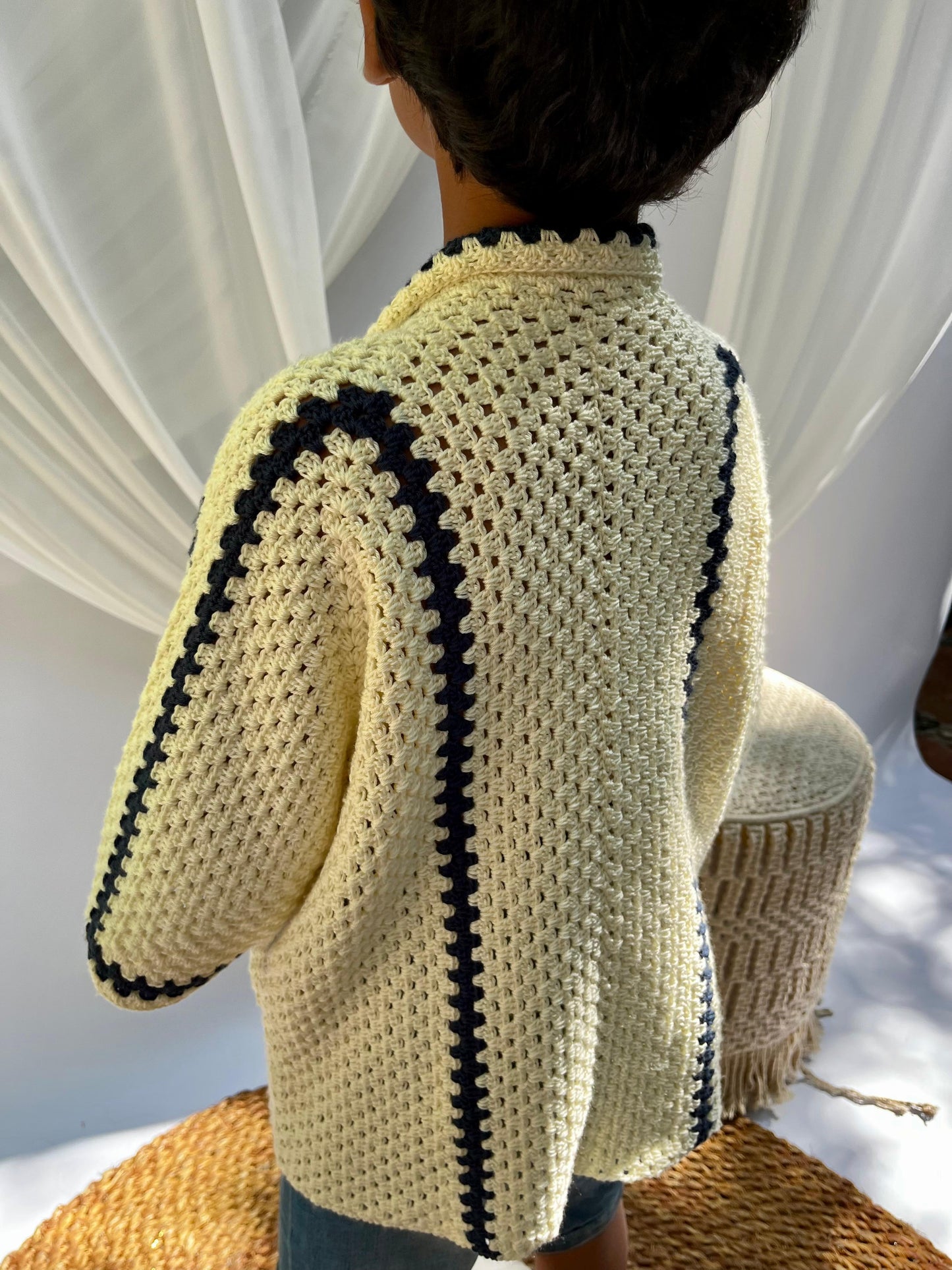 Off-white Strip Crochet