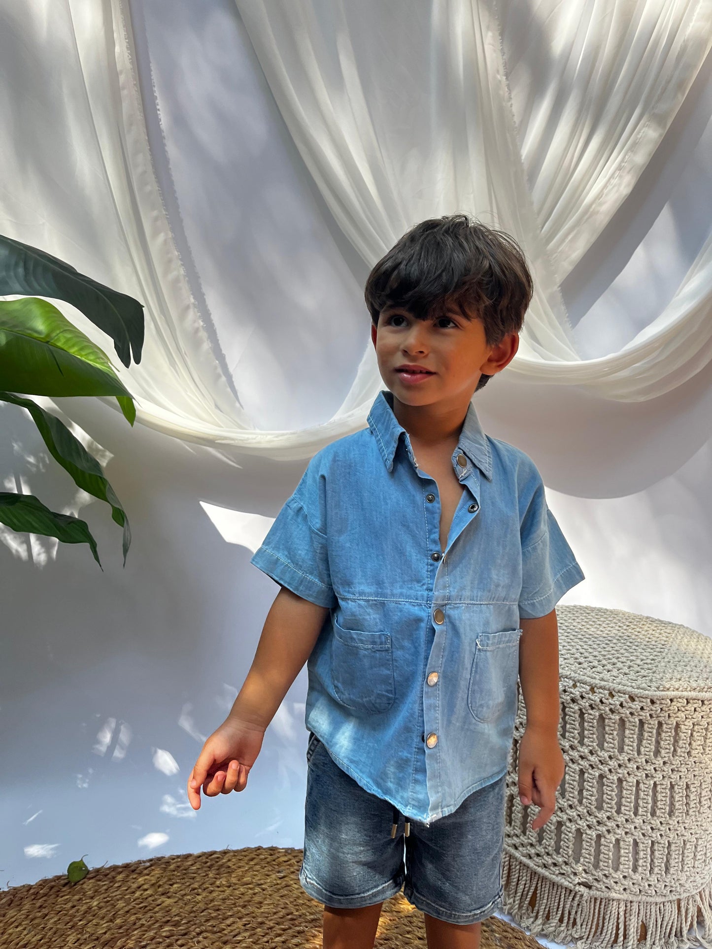 Denim Cotton Shirt