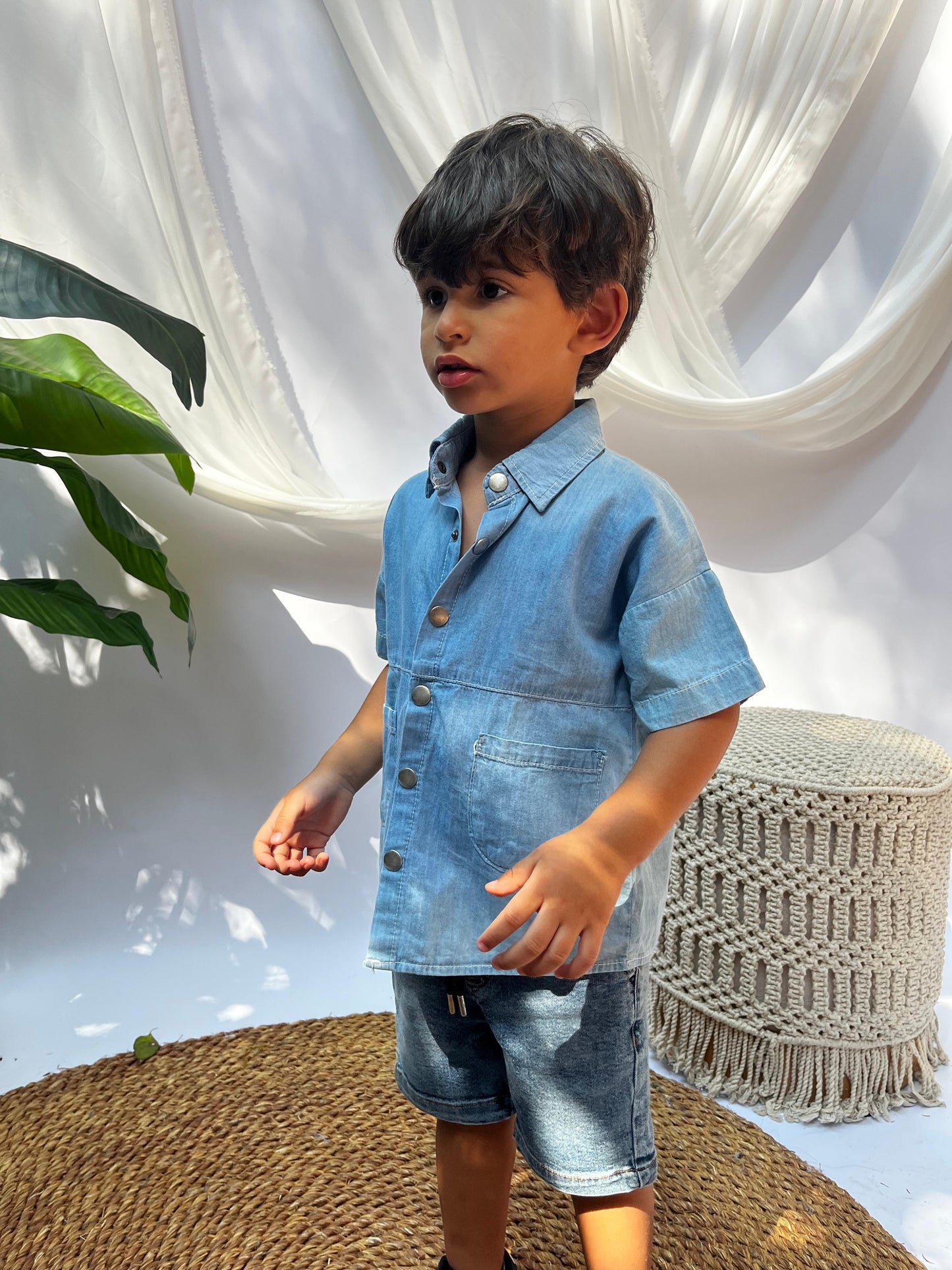Denim Cotton Shirt