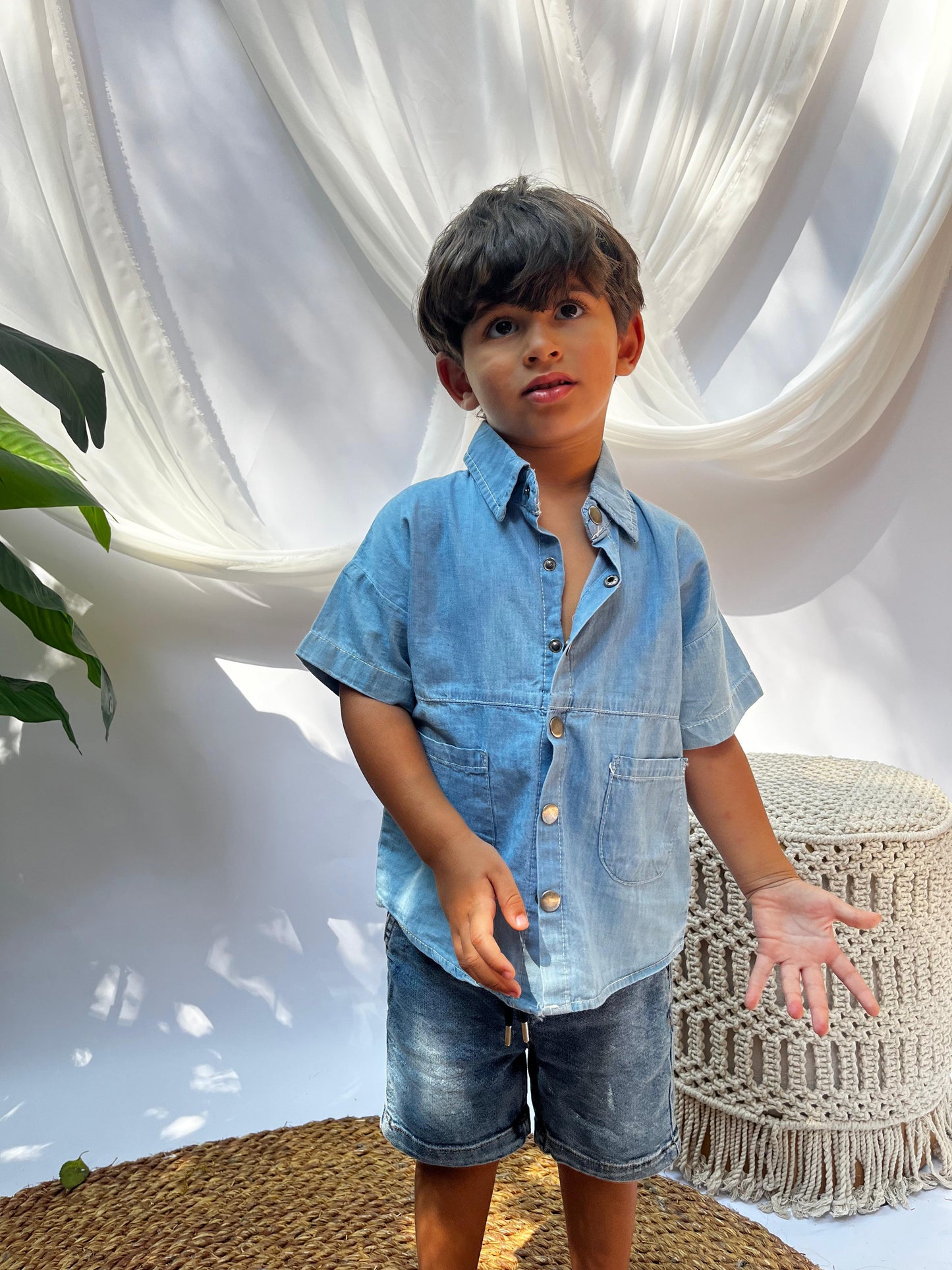 Denim Cotton Shirt