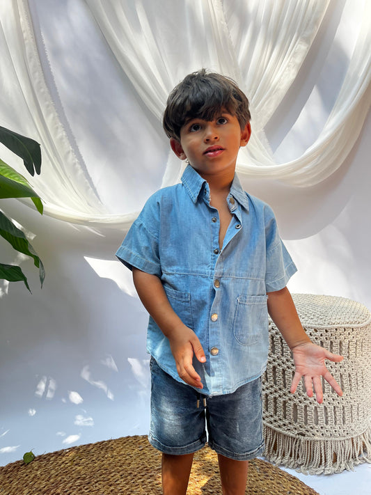 Denim Cotton Shirt