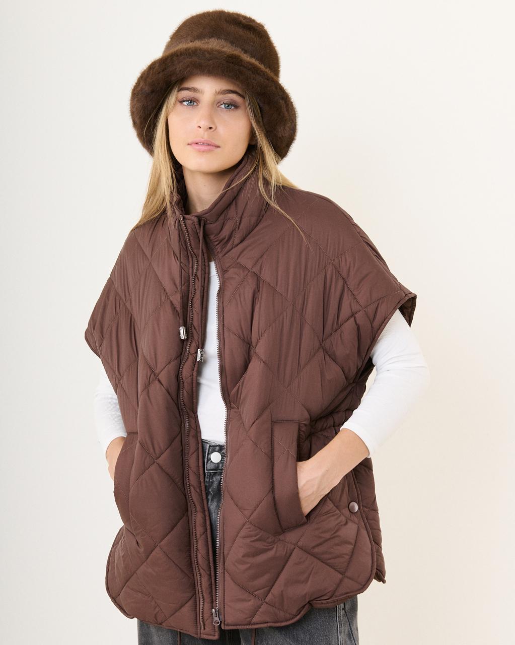 Vest Brown Waterproof