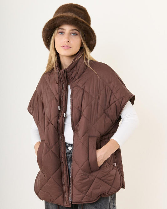 Vest Brown Waterproof