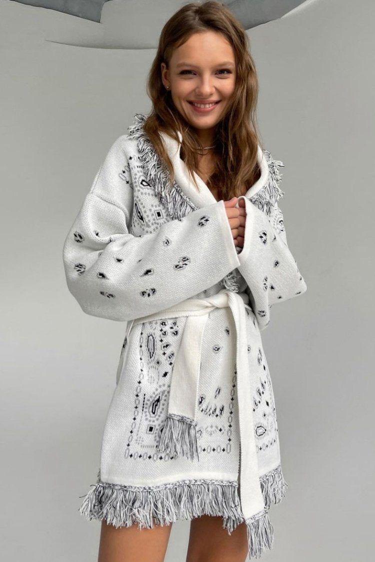 Jacket Bandana White