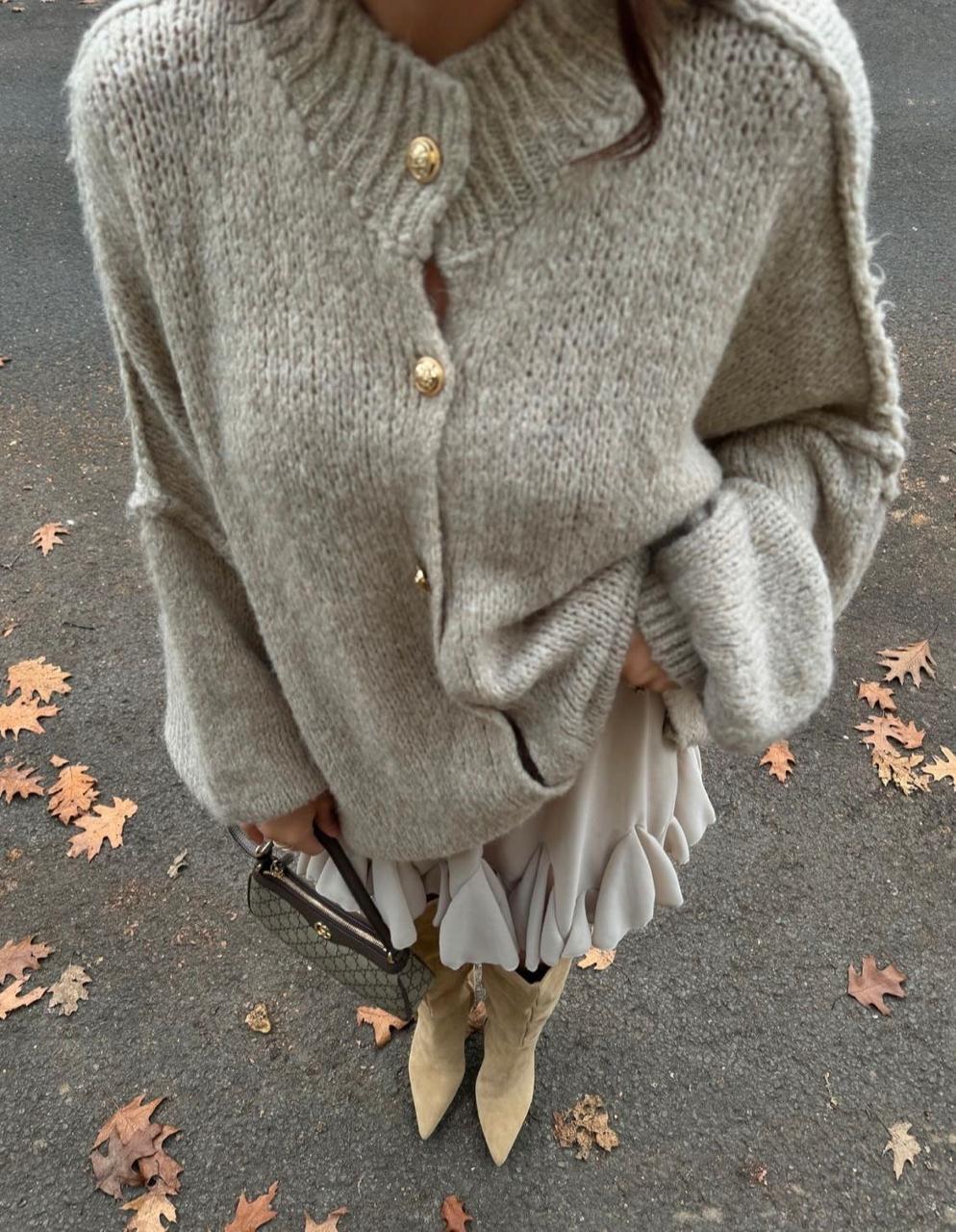 Cardigan Saison Beige