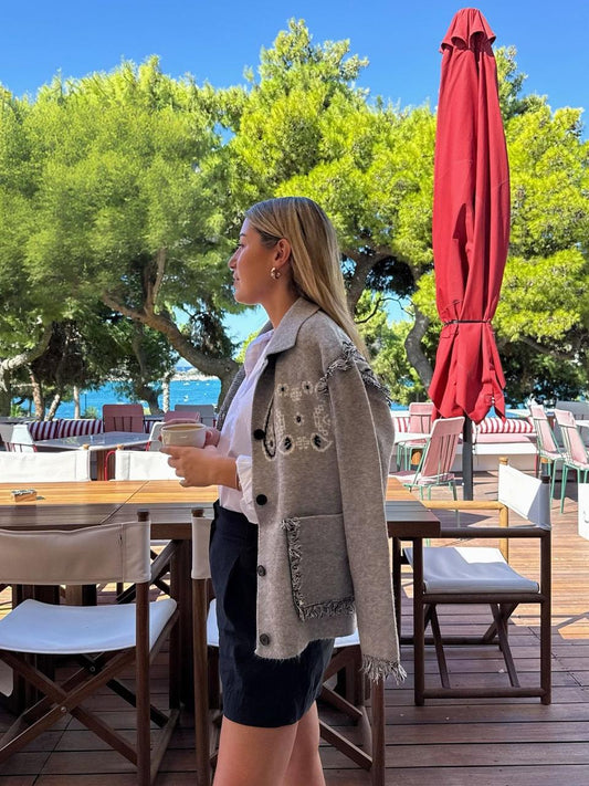 Jacket Bandana 2 Pockets Grey