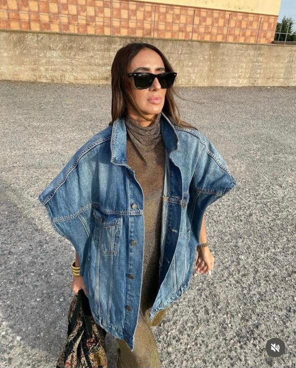 Jacket Denim Vest Oversized