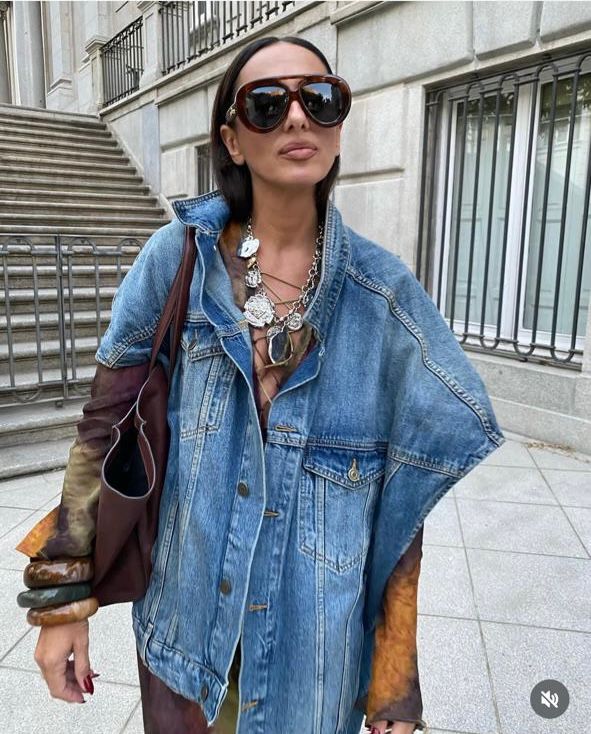 Jacket Denim Vest Oversized
